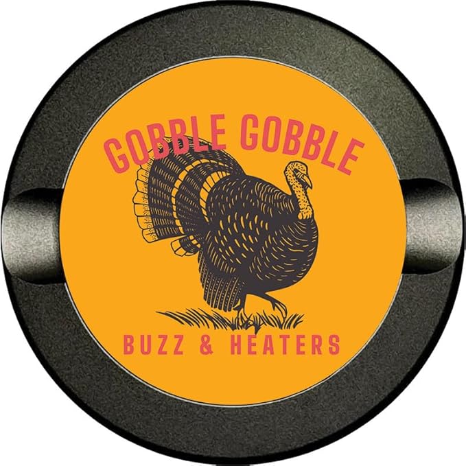 Buzz &amp Heaters Metal Container for Zyn Turkey Hunting Accessories Gobble Gobble