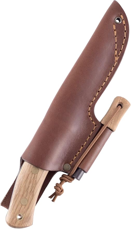 Casstrom No.10 SFK - Sleipner/Scandi/Oak/Firesteel - Fixed