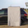 Outdoor Shower Tent Portable Toilet Tents for Camping Oxford Waterproof SUV Truck Privacy Tent for Universal Car Roof Rack Bars (100x100x200cm)
