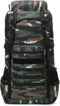 Hiking Backpack Sports Backpack Outdoor Training Hiking Camping Hunting Trekking Molle Bag Tactical Military Rucksack(Green)