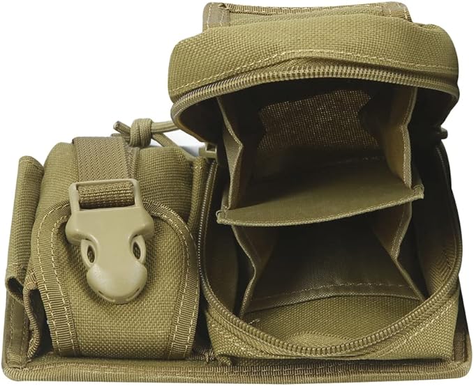 Tactical EDC Pouch Molle Belt Waist Gadget Tool Bag Compact Utility Pouch 1000D Nylon