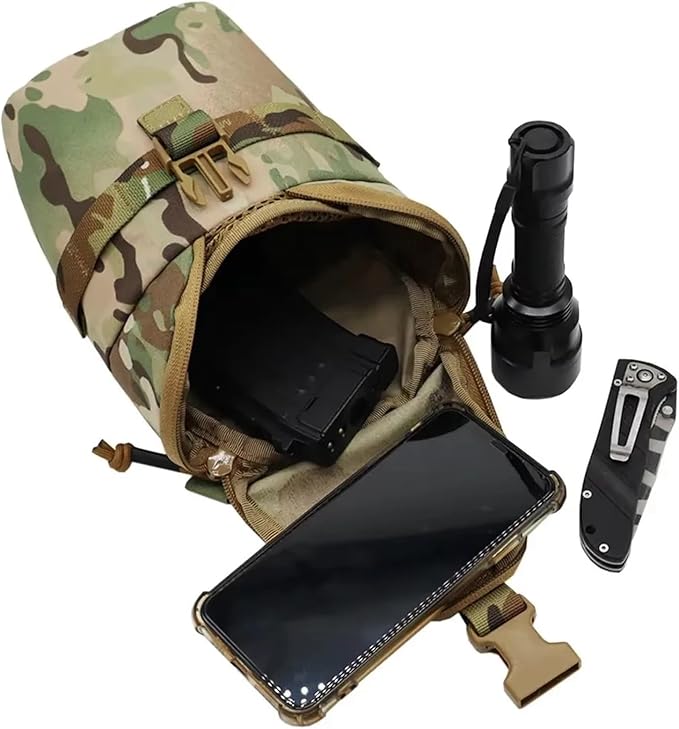 Tactical Molle Pouch Side Accessory Pack Sundries Recycling Bag Hunting Backpack Expansion Pack