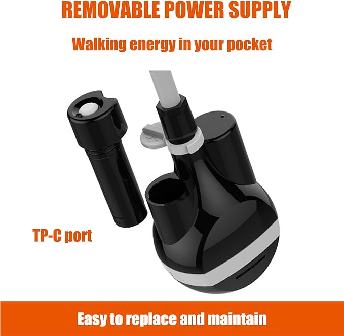 Portable Outdoor Shower with Smart Electric Pump Detachable Battery for Camping Beach Pet Plant Car Wash