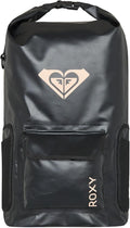 Roxy Need It Waterproof Backpack with Laptop Sleeve | Heavy Duty | Hiking | Surf | Dry Bag | Roll-Top - Anthracite