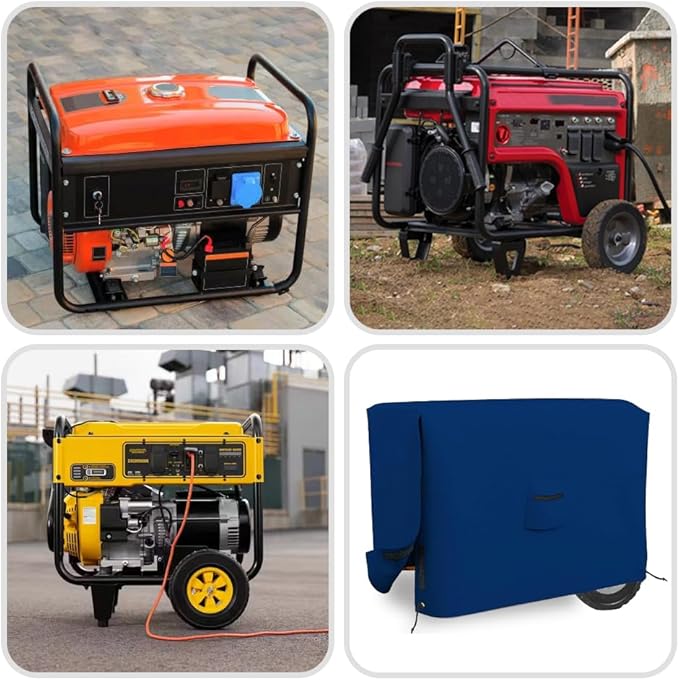 Covers &amp all Outdoor Generator Cover 18 Oz Heavy Duty Waterproof UV &amp Weather Resistant Universal Portable Equipment Storage Protector with Air Vents &amp Drawstrings (20W X 15D X 17H B