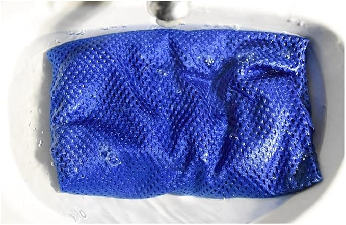 Portable Hammock Portable Hammocks Outdoor Single Mesh Hammock Swing Bed Camping Hammock for Outdoor Beach Garden Backyard for Backpacking Beach (Color : Blue)