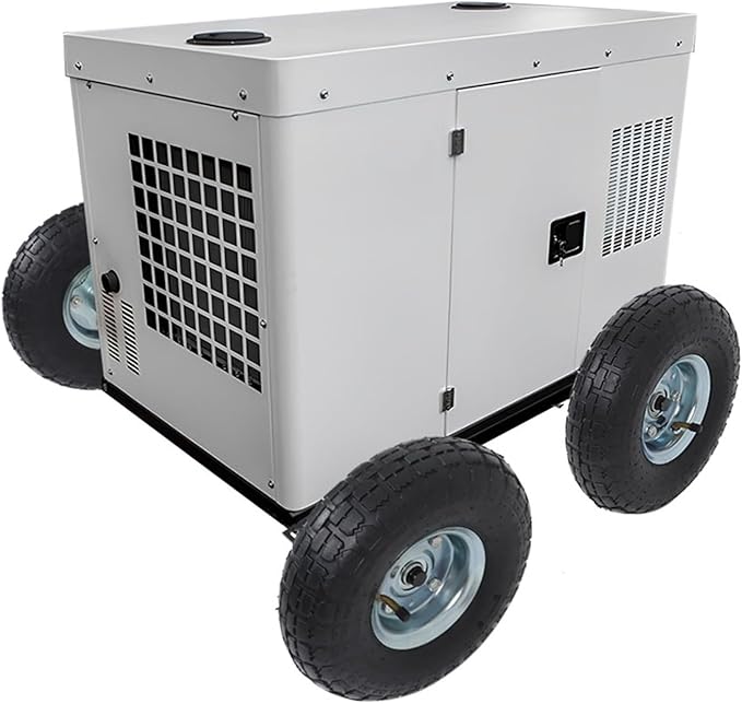 Wheel Kit Replacement for 9000 8750 6500 Watt Black Generator 10 inches Pneumatic