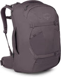 Osprey Fairview 40L Women's Travel Backpack - Carry On Bag with Laptop Sleeve and Toiletry Pocket Graphite Purple