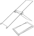 Nicesolar Portable Solar Panel Stand Multi-Functional Solar Panel Brackets Diameter 4 304 Stainless Steel Tool-Free Installation for Foldable or Flexible Solar Panels (S)