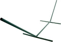 Hatteras Hammocks 15 ft. Tri-Beam Steel Hammock Stand with Right Connection Design and Cape Shield Powder Coating 600 LB Weight Capacity Handcrafted in The USA - Green