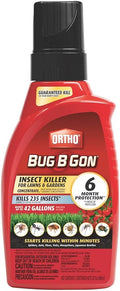 Ortho Bug B Gon Insect Killer for Lawn and Gardens Concentrate 1 32 fl. oz. - Kills Spiders Ants Fleas Ticks Mosquitoes and Japanese Beetles - Makes Up to 42 gal.