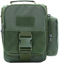 Small Canvas Messenger Bag Classic Vintage Shoulder Bag Tactical Bag Crossbody Casual Pack