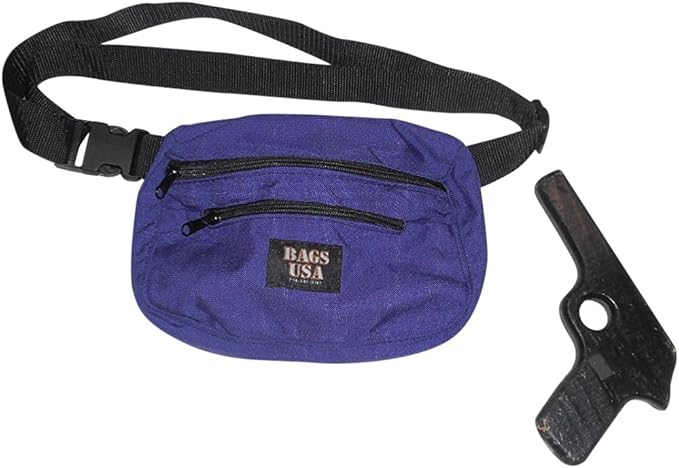 BAGS USA Law Enforcement Fanny PackGun Fanny Pack with Hidden PocketMade in U.s.a.