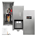100 Amp Automatic Transfer Switch Replacement for Generac RXG16EZA3 for Indoor and Outdoor Use 16-Circuit NEMA 3R Aluminum Enclosure with Integrated Load Center for Essential Circuit Backup