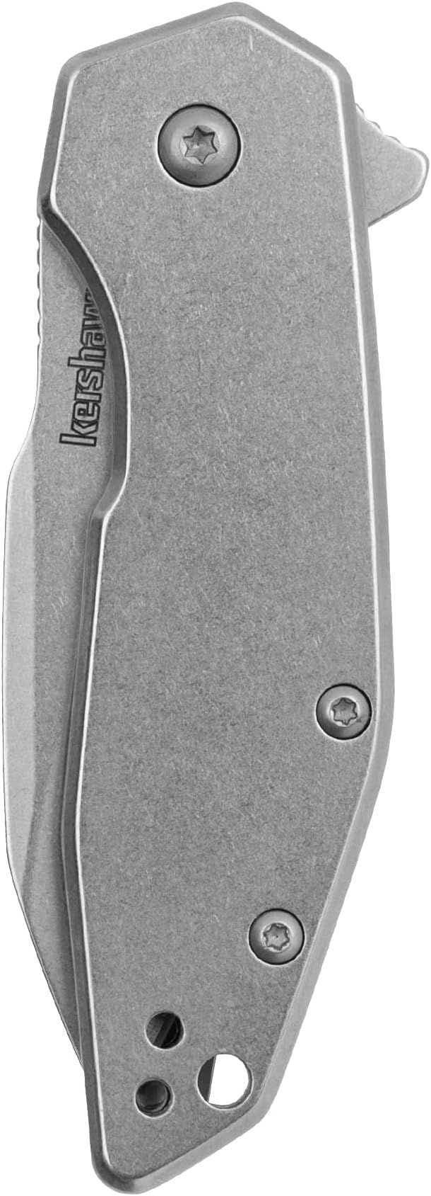 Kershaw Blur S30V Pocket Knife 3.4 Inch CPM S30V Stainless Steel Recurve Plain Edge Blade EDC with Assisted Opening USA Made Reversible Pocketclip Everyday Carry Pocket Knife for Men and Women