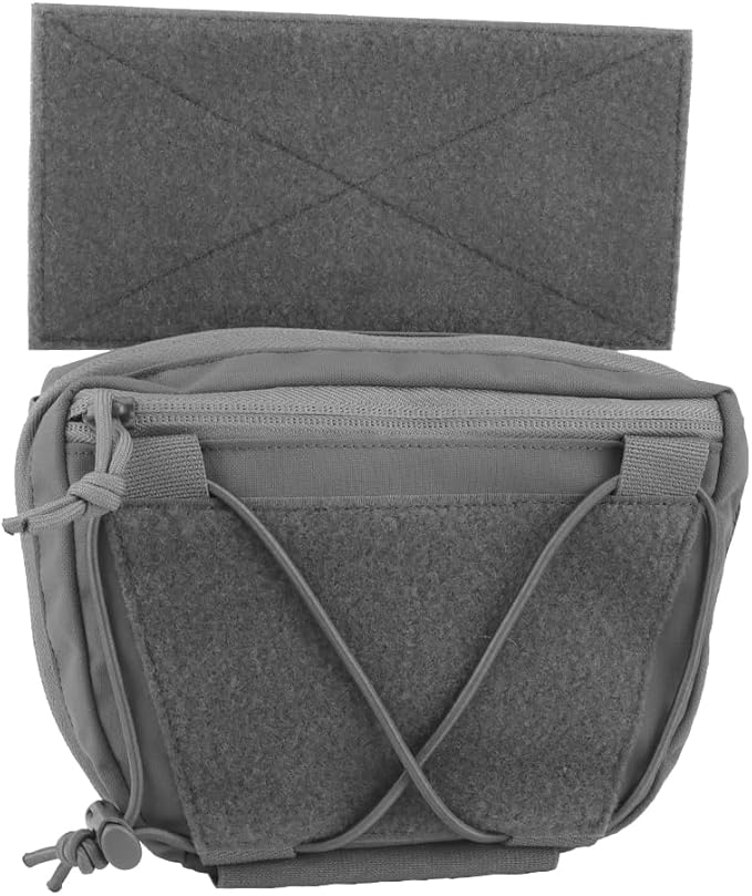 Tactical Vest Sub Abdominal Pouch Dump Drop Pouch Hunting Vest Fanny Pack Quick Release Airsoft Vest Expansion Gear