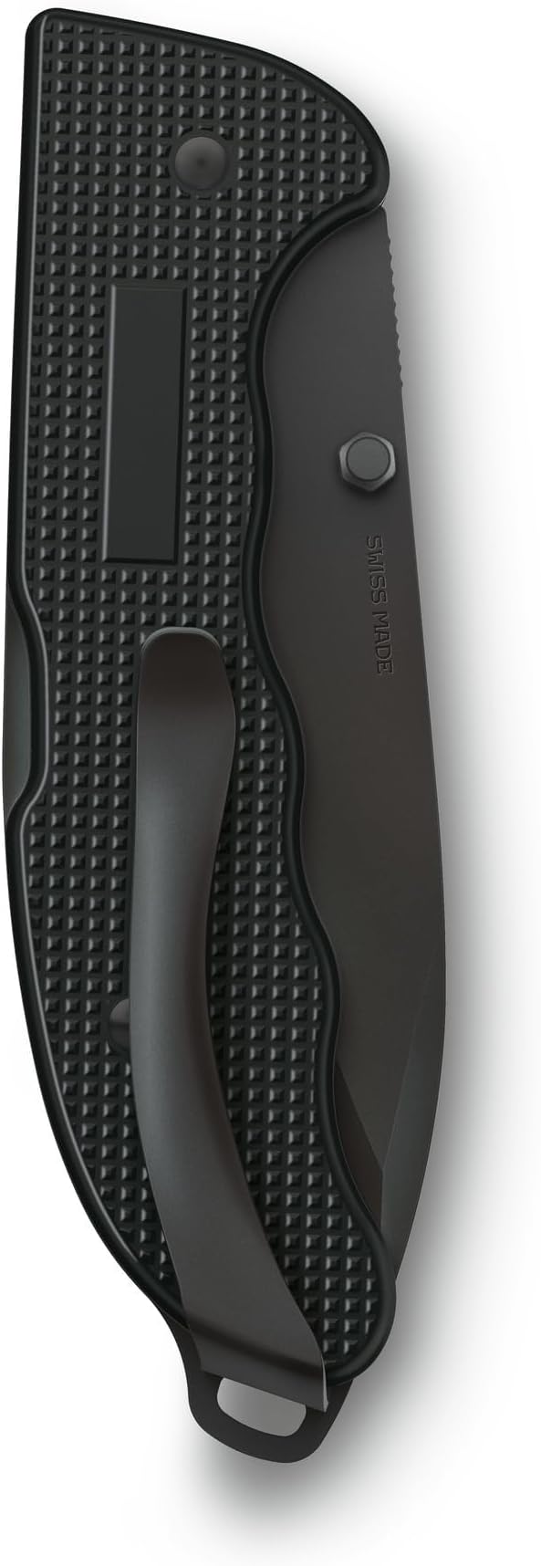 Victorinox Evoke Swiss Army Knife Featuring a Foldable Blade with Thumb Stud and Lockback Mechanism