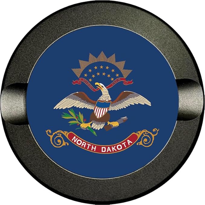 Brotherhood Metal Zyn Container - Metal Zyn Holder - Zyn Metal Can - Metal Container for Zyn Holder - Metal Zyn Can Golf Gifts for Him - Zyn Containers for Golf - North Dakota State Flag