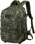 LINGYUE Tactical Backpack Bagpack Waterproof Hiking With USB Port 14 Laptop Compartment For Outdoor Camping Travel(C)