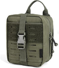 Tactical MOLLE Admin Bag Waterproof Tactical Molle Pouch Breathable Modular Tool Pouches for Sports Hiking Camping Traveling
