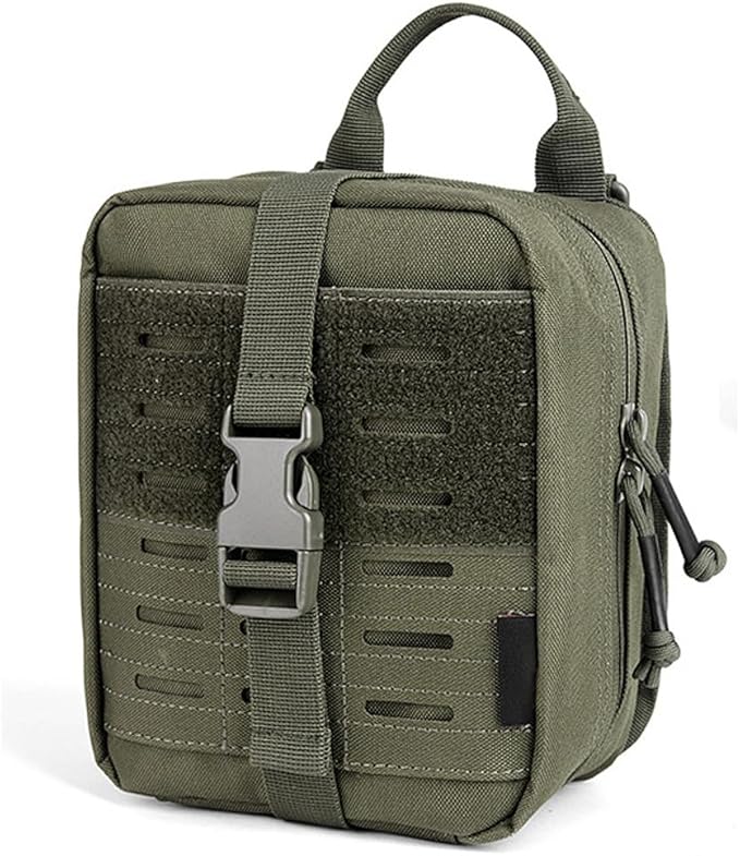 Tactical MOLLE Admin Bag Waterproof Tactical Molle Pouch Breathable Modular Tool Pouches for Sports Hiking Camping Traveling