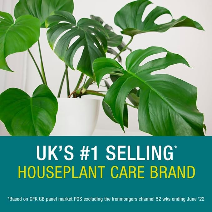 Baby Bio Houseplant Food Concentrate 5.9 Oz (3-Pack) with BioAdvanced Organics Brand Houseplant Insect Killer Ready-to-Use 24 oz