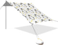 Beach Canopy with Windproof Ropes &amp Sandbags Beach Tent Sun Shade Sun Shelter for Camping Trips Fishing Backyard Fun or Picnics Penguins