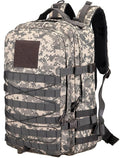 Jungle Leopard 45L Backpack Tactical Hunting Molle Rucksack Travel Hiking Camping Climbing Sport Large Shoulder Bag(ACU)