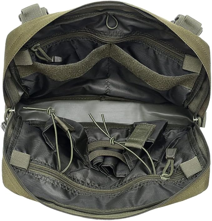 BESPORTBLE Tactical Shoulder Bag for Men Hiking Camping Gear Chest Pouch Mobile Power Bank Pocket