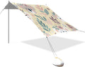 Cartoon Koala Beach Tent Sun Shelter Set UPF50+ UV Protection 10.5 x 9.19 FT Camping Shade Canopy with Sandbags Sand Anchors Carrying Bag and Others