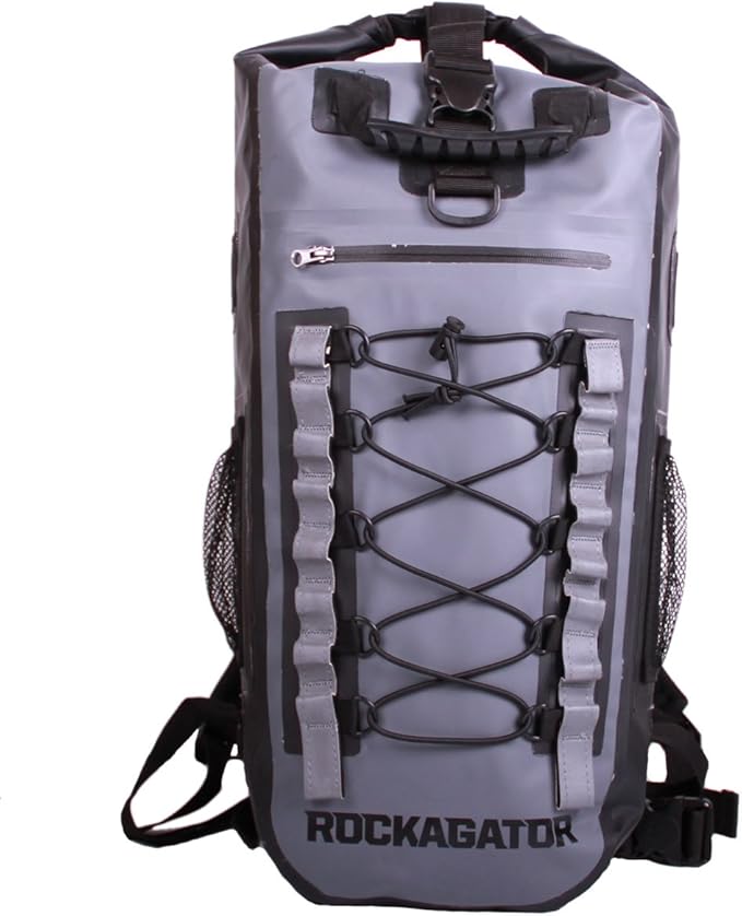 Rockagator Waterproof Backpacks - Hydric Series 40 Liter Hunting Camouflage Quick-Submersion Waterproof Backpack River Dry Bag for Canoeing Kayaking or Rafting Storm