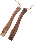 BESPORTBLE 2pcs Ergonomic Wooden Axe Handle Replacement - Grip for Camp Hatchet for Firewood Chopping and Repair Accessory
