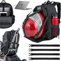 Nomad Motorcycle Backpack Fits Helmet Bike Sissy Bar Backpack Lightweight Military Molle Tactical Back Pack Men/Women Laptop Rucksack Water Resistant Assault Pack Travel Camping Hiking Back Pack