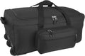 Code Alpha Mini Monster Wheeled Deployment Bag Black – Rolling Tactical Gear Bag with Dividers &amp Backpack Carry