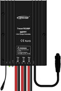EPEVER MPPT Solar Charge Controller 30A 12V 24V auto IP67 Waterproof Max PV 100V Solar Panel Charger Regulator 390W/780W for Sealed Gel AGM Flooded LiFePO4 Lithium Battery