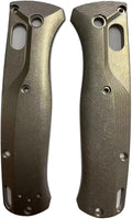 1 Pair Scales Handle Patch Fits for Benchmade Bugout 535 CNC Titanium Knife Handle Patch DIY Replacement