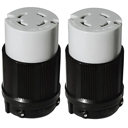 NEMA L14-30C Generator Connectors | 3-Pack | 30 Amp 125/250 Volt L1430C Power Connectors