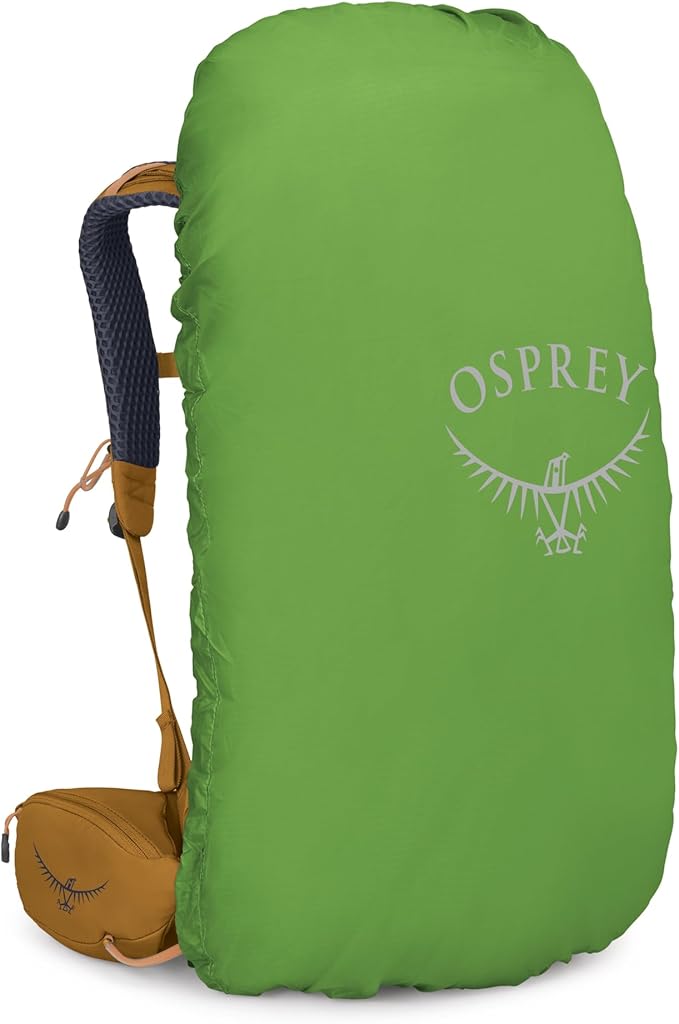 Osprey Kyte 38L Women's Backpacking Backpack - Hiking &amp Camping Bag with Waterproof Raincover Barley Brown X-Small/Small