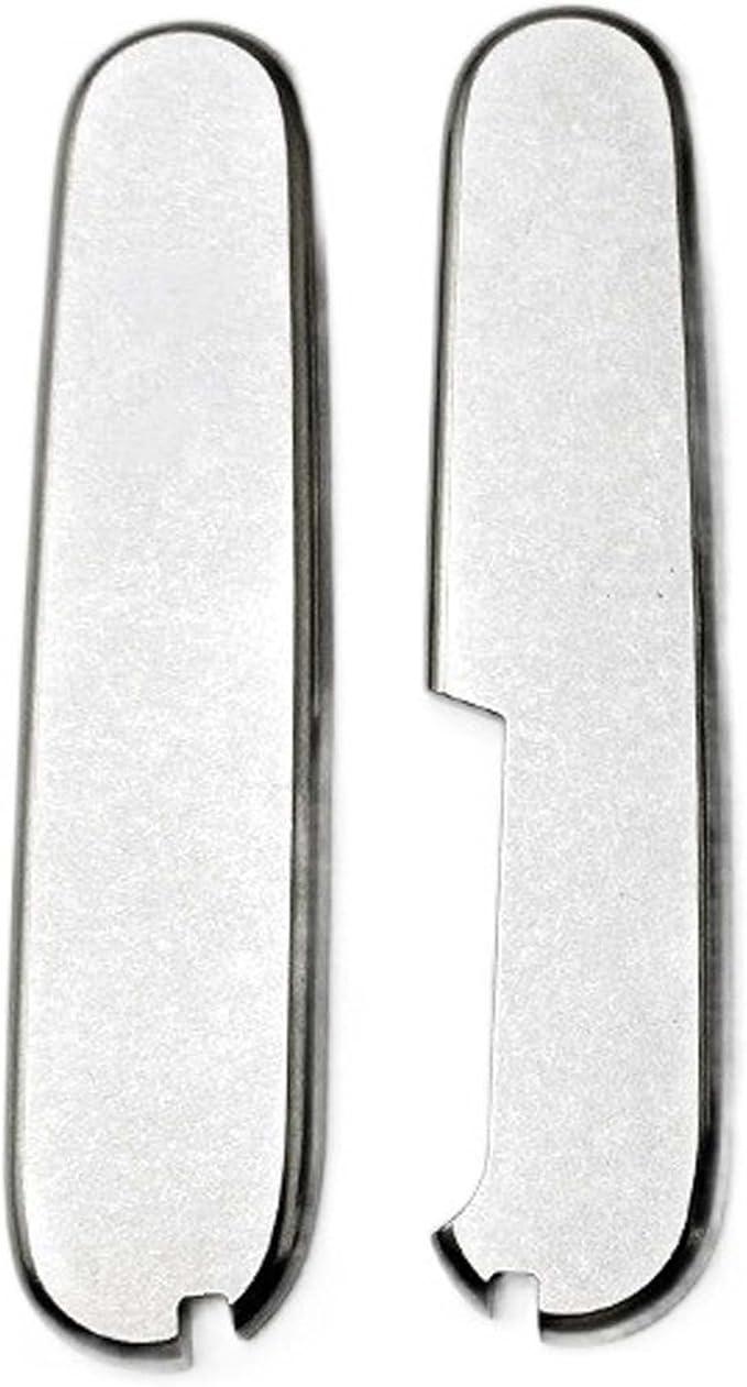 1 Pair Titanium Scales Fits for 91MM CNC Handle Patch DIY Replacement Accessory