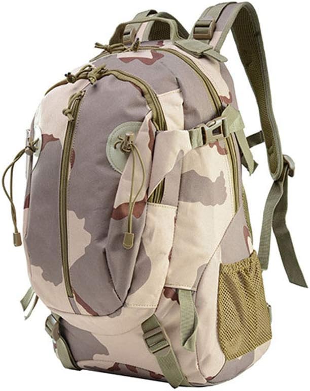 Outdoor Sports Pack Hiking Bag Tactical Rucksack Camo Knapsack Combat Camouflage Tactical 30L Backpack