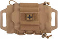 Molle Medical IFAK Pouch First Aid Kit Pack Two-Piece System Medical Roll and Carrier Supply Holder