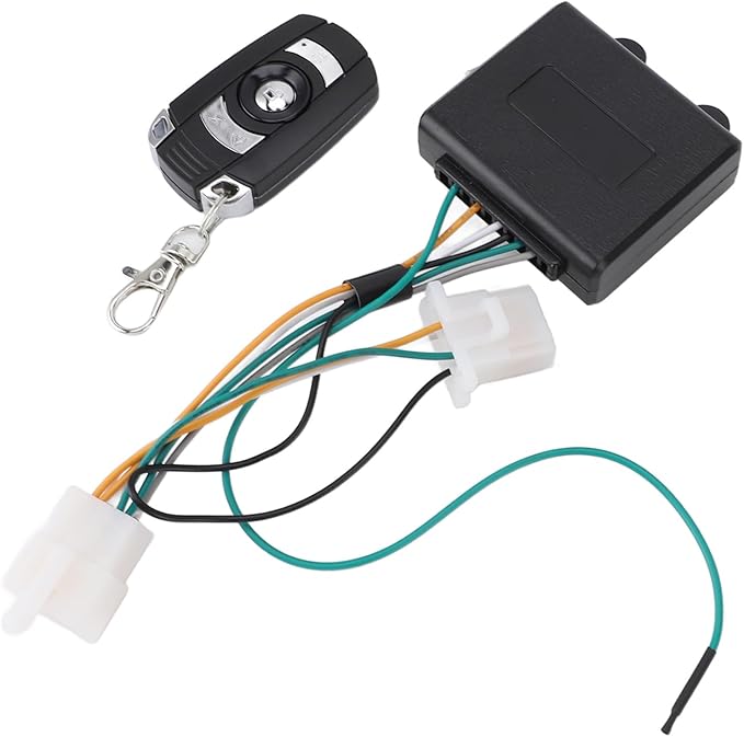 Gasoline Generator Remote Control Kit Rubber Plastic Start Stop Controller Switch Kit for Single Cylinder Air Cooled Gasoline Generator 2 to 3kw