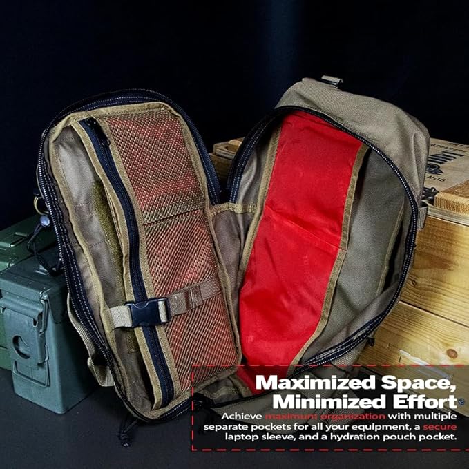DDT Death Dealer Tactical Assassin Sling Bag Color Tan