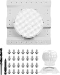 1pcs 12 Inch Container Roof Vent Adapter Multifunctional Roof Ventilation System Adapter Compatible with Conex Container for Whirlybird Turbine Vent and Solar Roof Fan