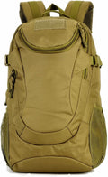 UNISTRENGH 25L Backpack Military Tactical Daypack Water-resistance Assault Gear Rucksack for Hunting Trekking Travelling (Coyote)