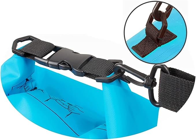 Waterproof Dry Bag Portable Seal Dry Bags Floating Roll Top Dry Compression Sack for Kayaking Beach Rafting Boating (Color : D)