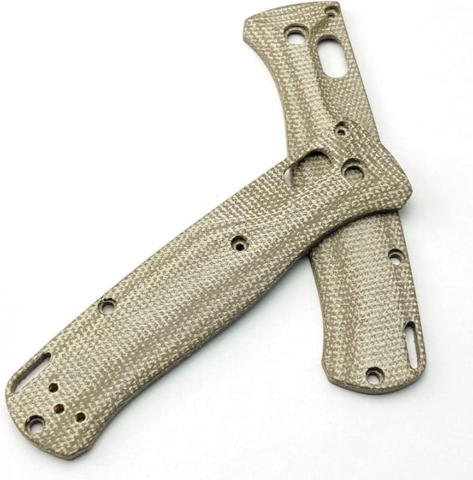 1 Pair Micarta Scales Handle Fits for Bugout 535 DIY Replacement