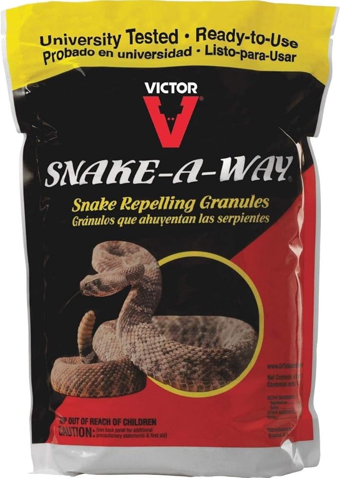Victor VP364B 4 lb Snake-A-Way Snake Repellent Granules - Quantity 2 Bags