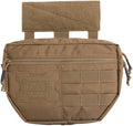EXCELLENT ELITE SPANKER Tactical Drop Dump Pouch Molle Tool Pouch with Hook &amp Loop Carrying Kit Bag for Tactical Vest Chest Rig