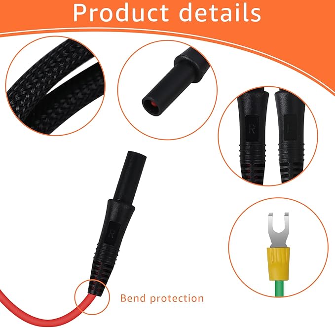 Generator Parallel Cables Compatible with Honda Power Equipment HPK123HI Parallel Cables for EU1000i EU2200i EU3000i